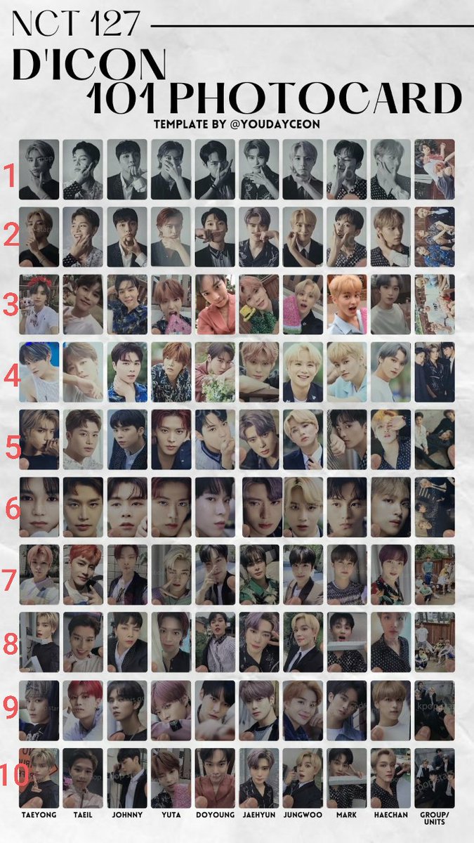MySeasoniesIris's tweet photo. #irisoniesting
 wts lfb ph only
NCT 127 Dicon Photocard 101 tingi

• 22ph ea
• already in ph
• all members 
• payo to secured 
• must take 5+ per claimers
• must take at least 80% to push trough 

Reply or dm to claim
mine + 1 + mark

# nct 127 https://t.co/DUolqdqt5I