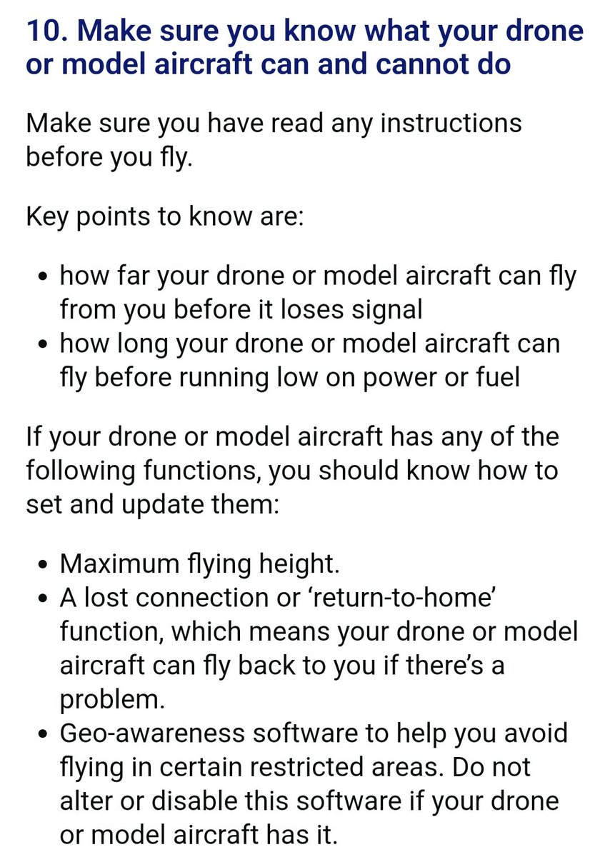 dronesWMP's tweet image. Are you a drone pilot?

Make sure you know what your drone or model aircraft can and cannot do

Make sure you have read any instructions before you fly.

Find more advice at:
register-drones.caa.co.uk/drone-code

#OperationForeverwing 
#DroneSafe
#WMP_FlyWithinTheLaw