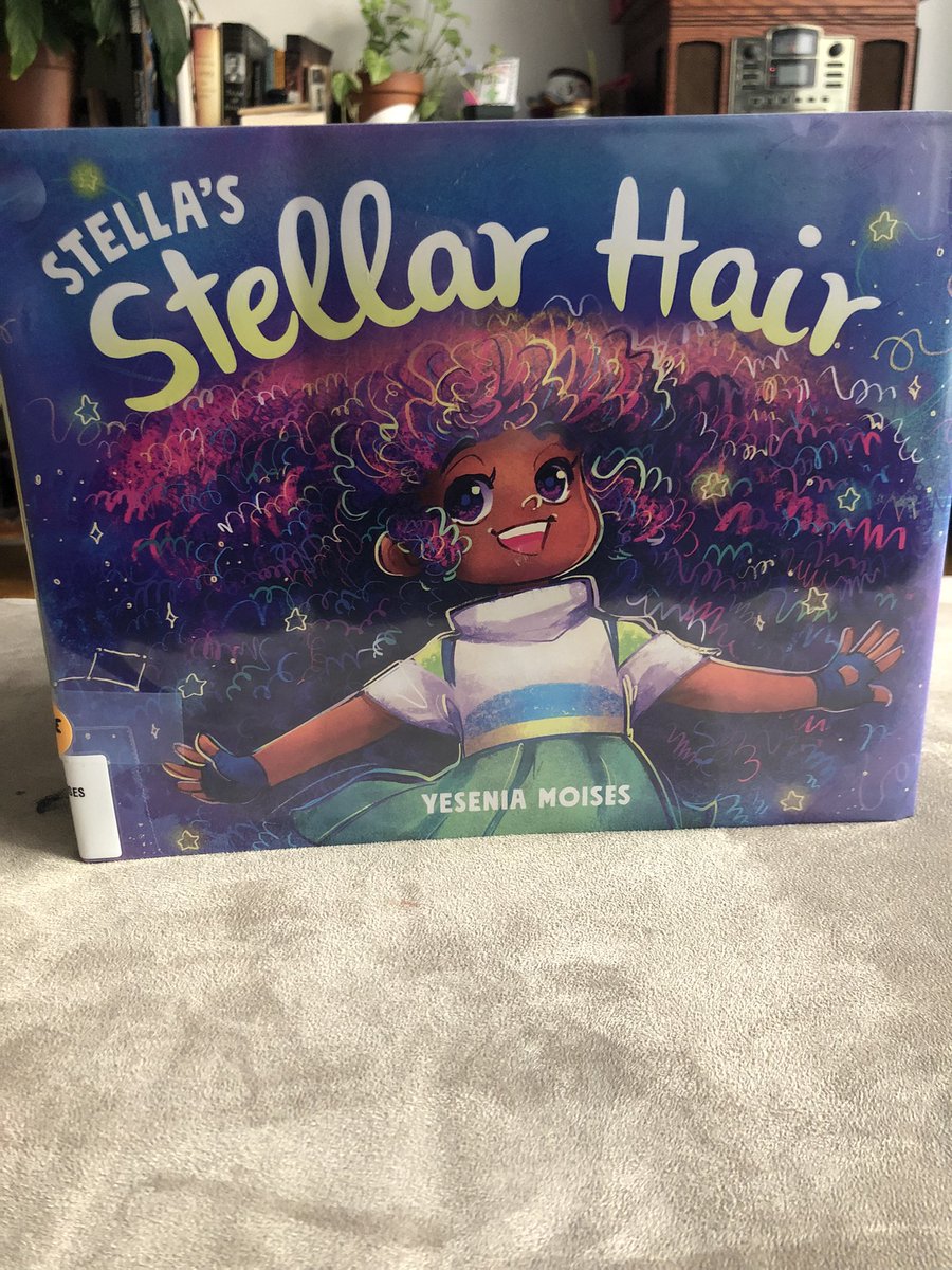 Starting this morning with the *perfect* book for my coily-haired and <a href="/novapbs/">NOVA | PBS</a>-loving four-year-old. Incredible story by <a href="/yeseniadraws/">💚 Yesenia 💚 is somewhere out there</a>