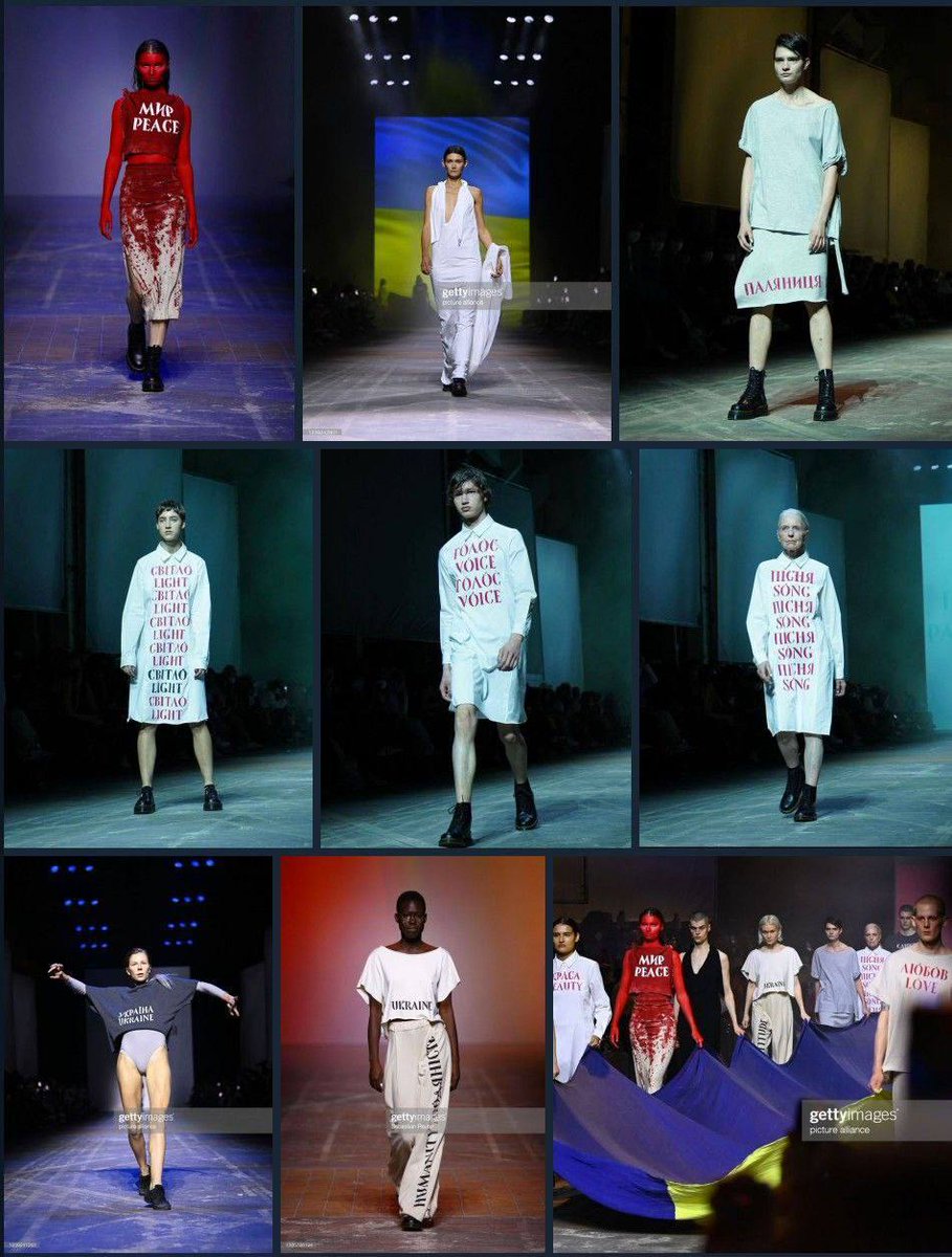 Haute Couture Week in Berlin
#StandWithUkraine #Ukraine️ #StopRussianAggression