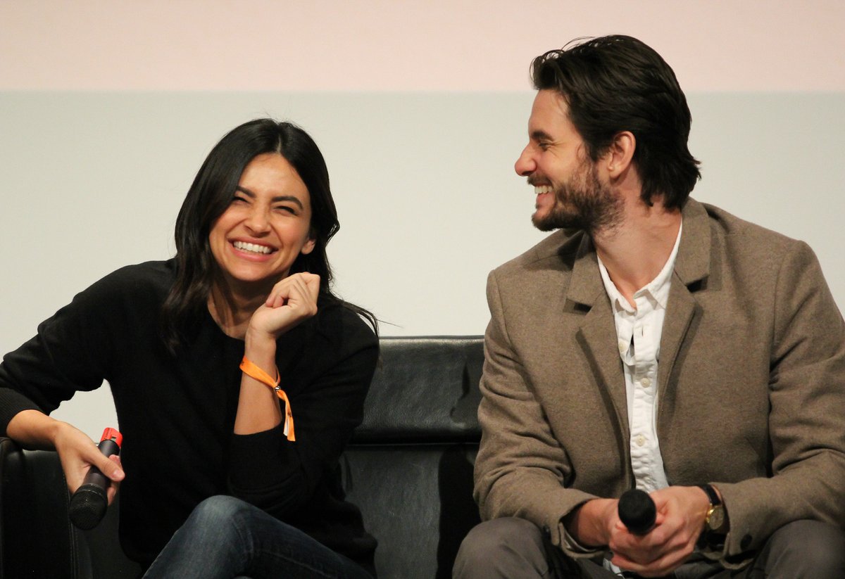 A cute giggle for #LetsLaughDay. 
#FlorianaLima #BenBarnes