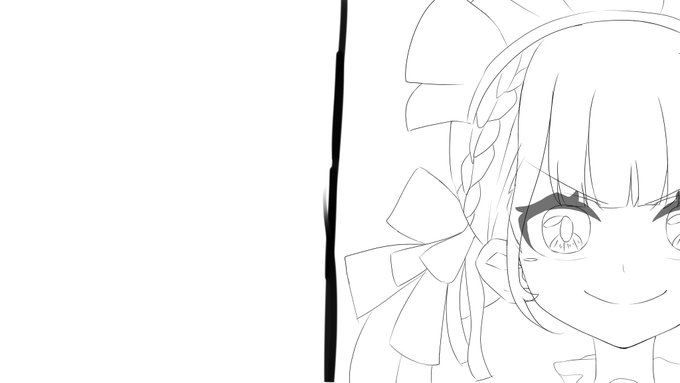 とりあえず⚓️ちゃんはなんとか形になったぞ!!
左側は誰だろなぁ……… 