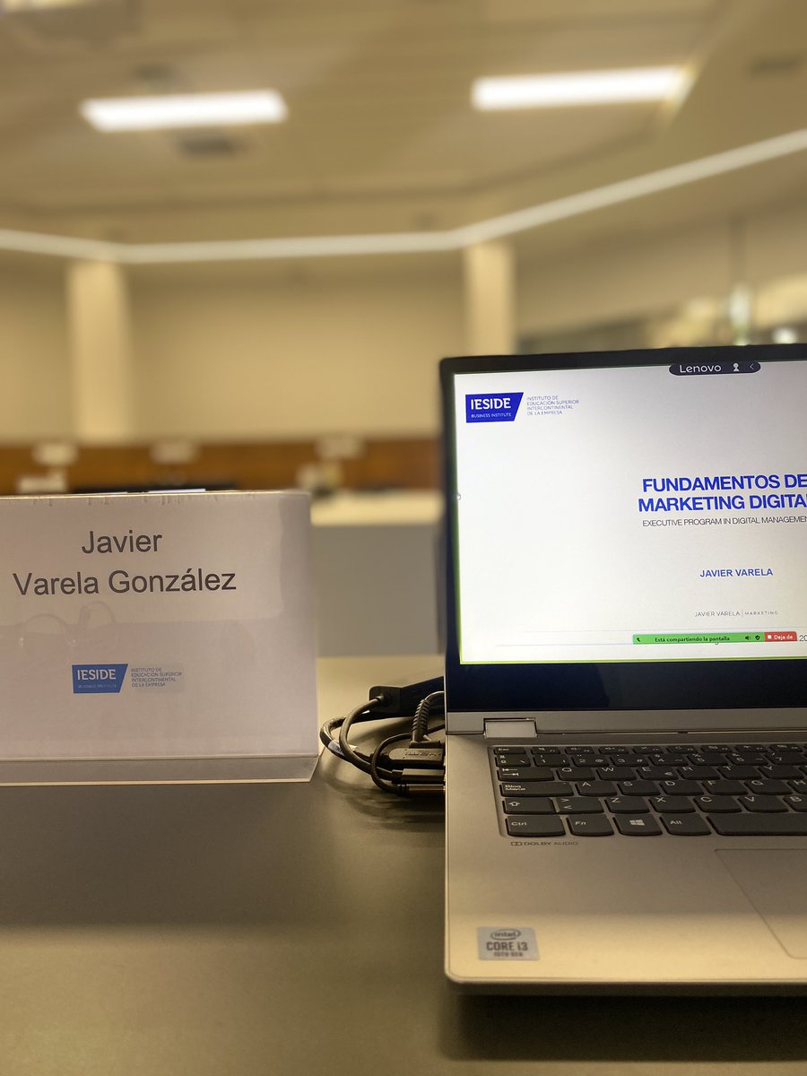 javiervarela's tweet photo. Mañanas de marketing digital en el Executive MBA en Digital Management en #IESIDE https://t.co/SCNRkEojGH