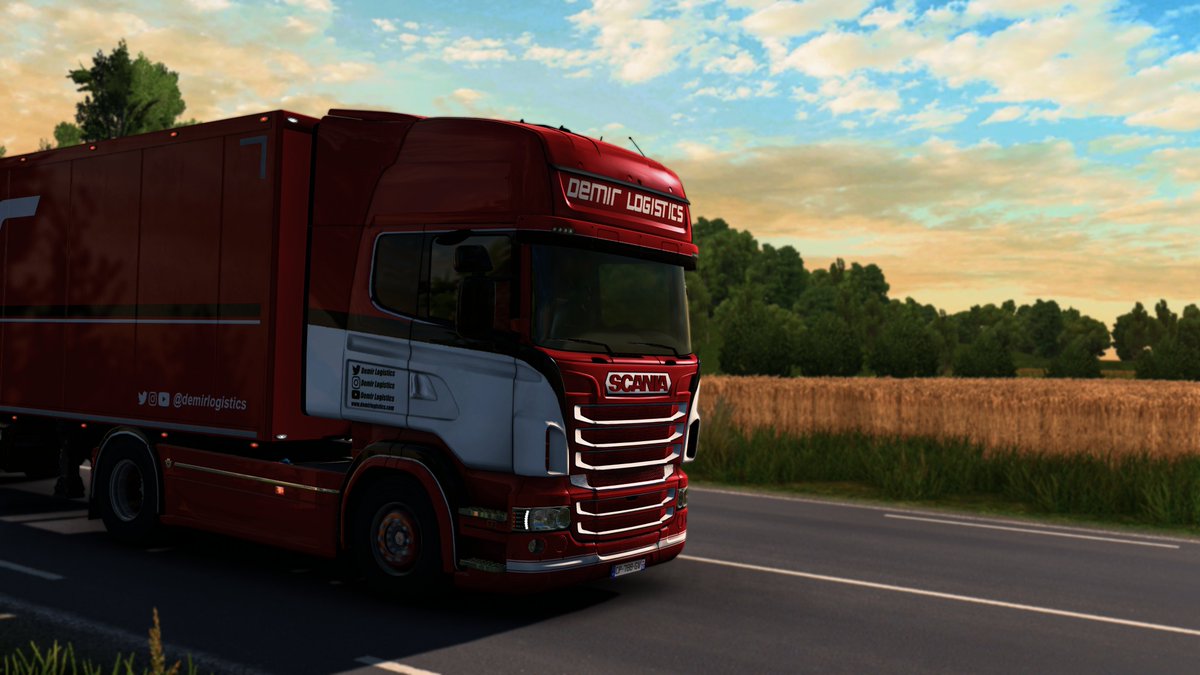 MustafaY, winner of January in Demir Logistics picture of the month competition! A great picture taken with Demir Logistics skin.

See how the sun shines the truck. 🌤️

#DemirLogistics #ETS2