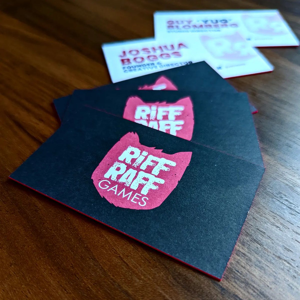 RiffRaff Games (@riffraffdev) on Twitter photo Are business cards even a thing at conferences anymore?
Better safe than sorry for <a href="/Official_GDC/">Game Developers Conference</a> Are business cards even a thing at conferences anymore?
Better safe than sorry for <a href="/Official_GDC/">Game Developers Conference</a>
