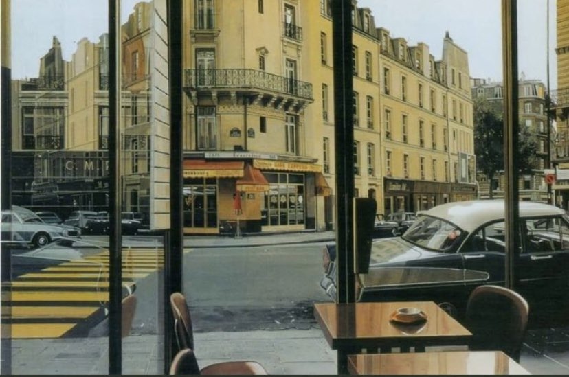 New York en la obra de Richard Estes. 🎨