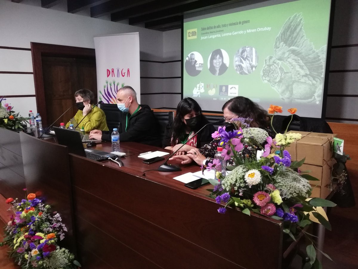 dragaespacio's tweet photo. Comenzamos con la segunda mesa "Delitos de odio, trata y violencia de género". Pueden seguirlo en este enlace: https://t.co/urRs6tghaV #alianzasrebeldes #taguri https://t.co/gGBHuI0yoi