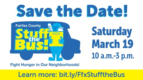 ffxfirerescue's tweet photo. Fight hunger in #FairfaxCounty. Join us at #FCFRD Station 9, Mt Vernon, TODAY, Saturday, March 19 from 10 am-3 p.m. to Stuff the Bus. Other locations throughout county as well! The need is still great! Learn more: https://t.co/EDbC0iLO5R #FFXStufftheBus https://t.co/80trlxtn4P