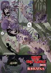 SMDCTranslation's tweet photo. [Sakamoto Kafka] Night of the hell fungus 1 (Ryona King Vol.13) https://t.co/KtaJ1Vqrf7