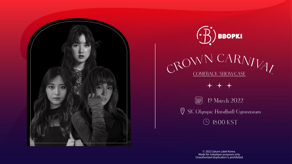 [#정시연] Special appearance of Jung Siyeon as Master of Ceremony on BBOPKI Comeback Showcase 'CROWN CARNIVAL'.