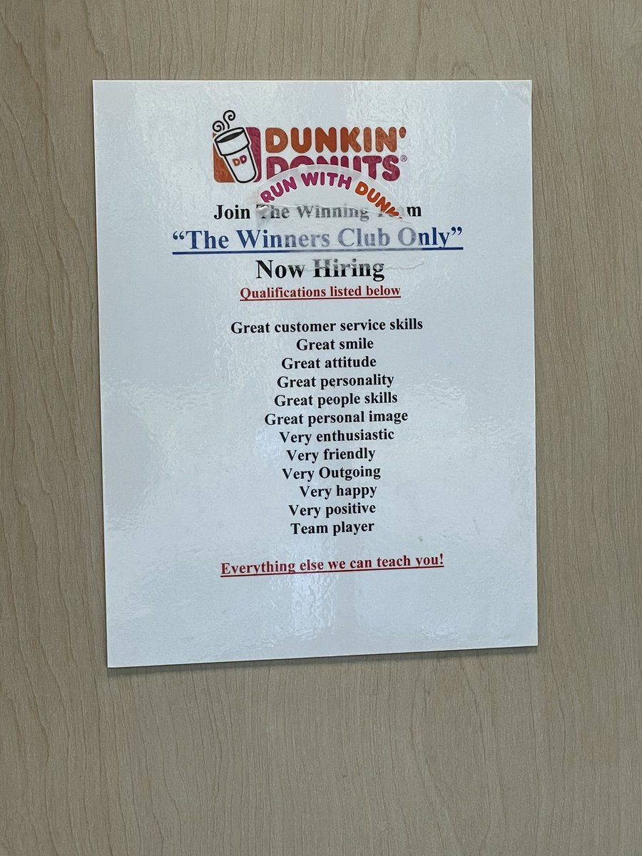 I’ve never been less qualified