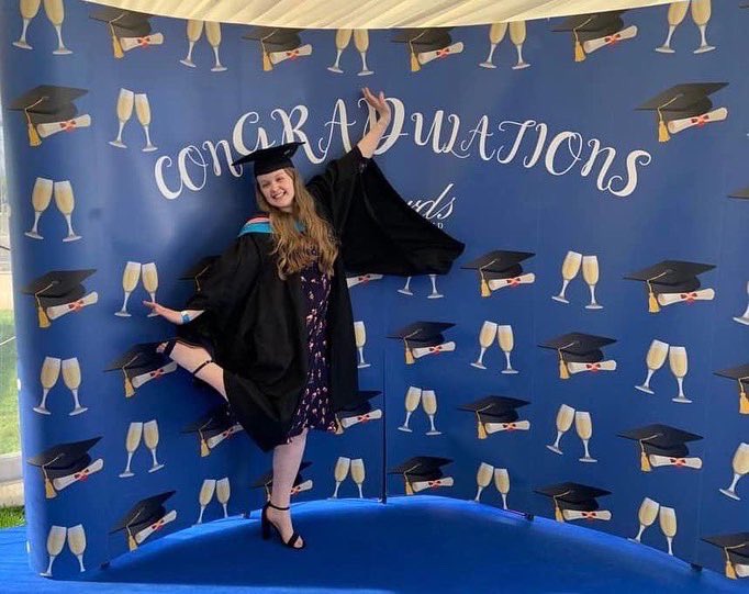 Finally had my graduation ceremony 👩🏼‍🎓 #ClassOf2021 #MusicGraduate