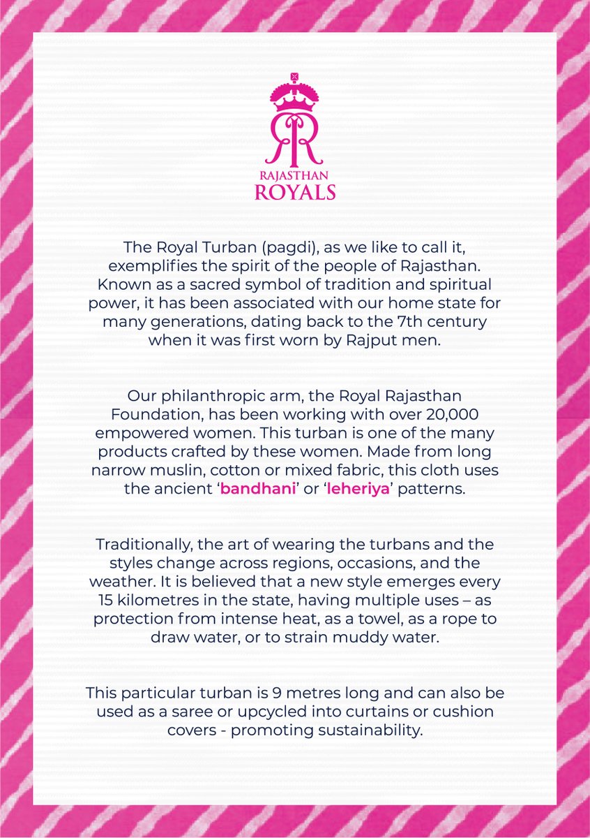 A #DilSeRoyal welcome for the season courtesy 👉 <a href="/RoyalRajasthanF/">RR Foundation</a> 

#RoyalsFamily | #TATAIPL2022