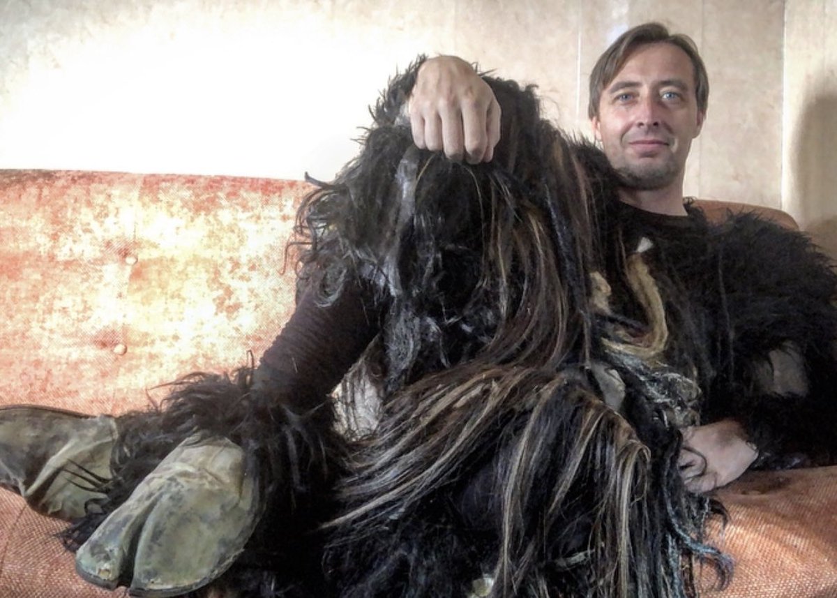 richard_price2's tweet image. Shakespeare &amp;amp; Hathaway today at 2pm on @alibi_channel  who doesn’t love a menacing devil! #creatureactor