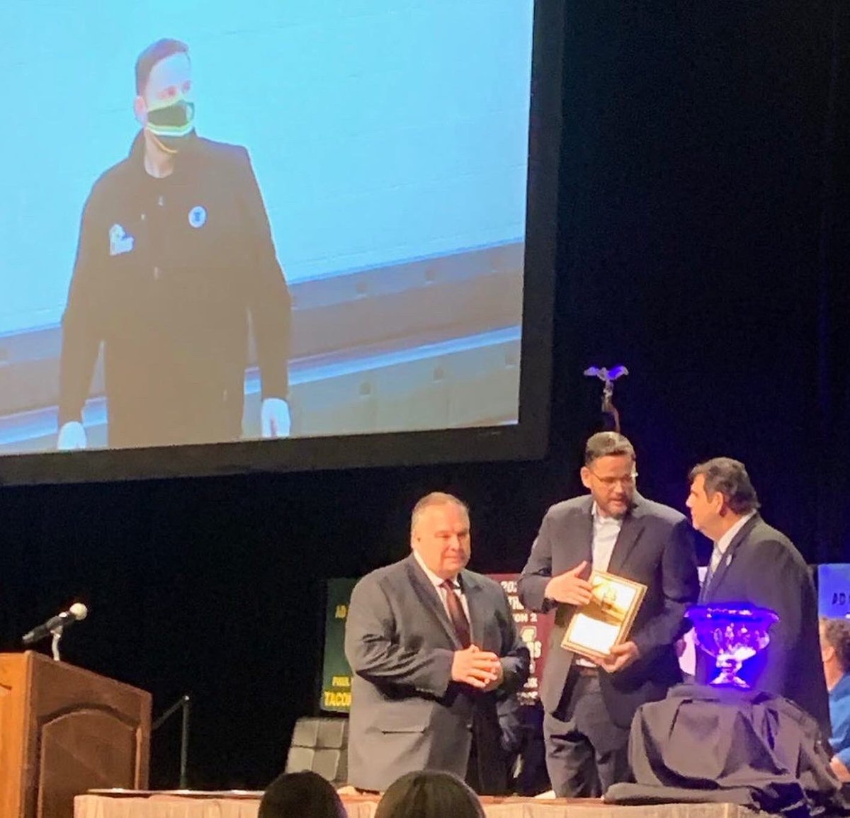 Thank you to <a href="/PAStateADs/">PSADA</a> , Bob Miller and Holly Farnese for this honor. <a href="/TaconyAcademy/">Tacony Academy</a>