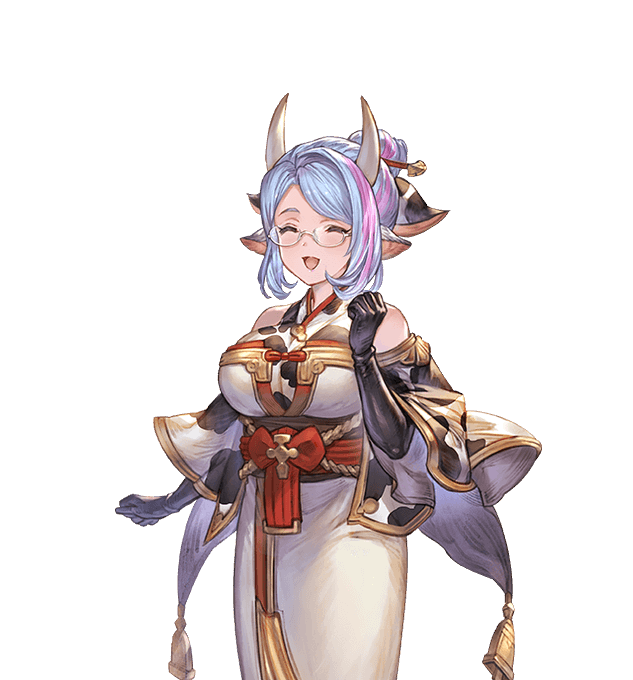 自分グラブルの絵は描いたコトないんですけどskeb依頼でいただいたのでこの三人を描きまする 