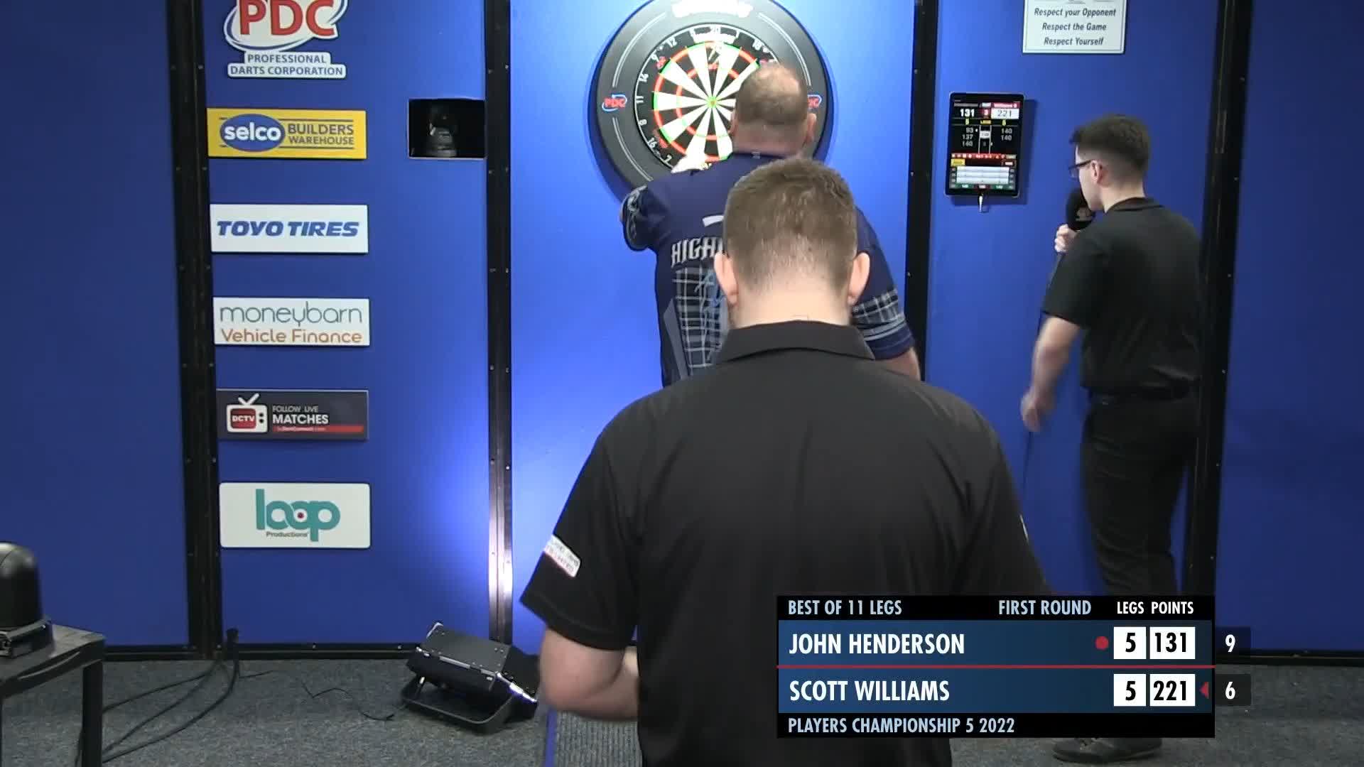 PDC Darts on Twitter "𝗪𝗜𝗟𝗟𝗜𝗔𝗠𝗦 𝗕𝗘𝗔𝗧𝗦 𝗛𝗘𝗡𝗗𝗢! Scott Williams averages