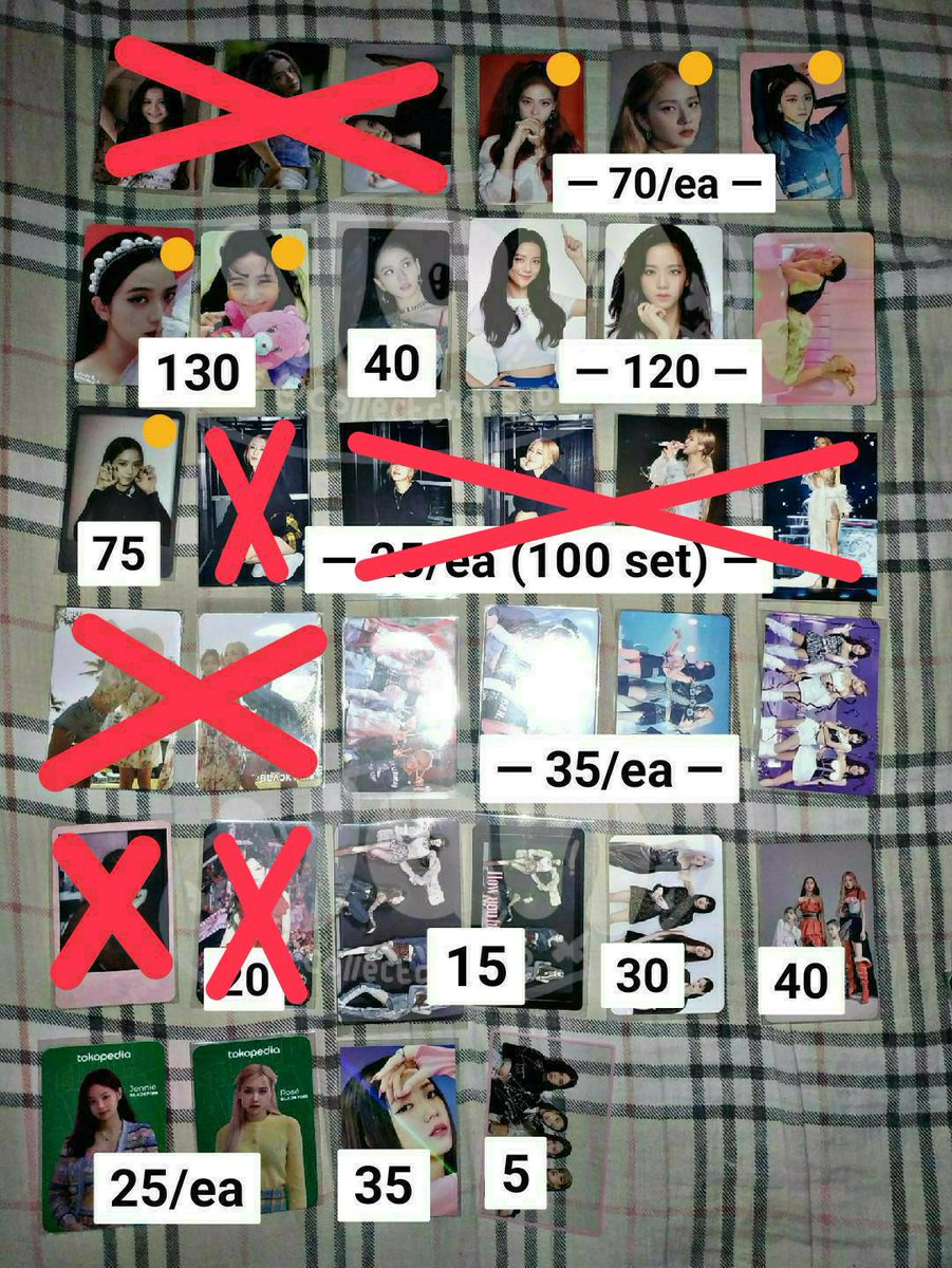 collectchaesoo's tweet photo. 📢 wts / want to sell 📢

Photocard, Polaroid, Postcard all about BLACKPINK

— masih bisa nego tipis 
— yang ditandain kuning harus pair bebas
— prefer yang take banyak
— keep event max 4.4 wajib dp
— dom tangsel, INA

t. wtb wtt pc jisoo jennie rose lisa https://t.co/yMC8Zl79eA