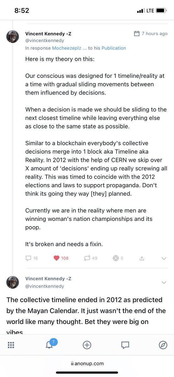 Cappy___R's tweet image. CERN, the Mayan Calendar, collective consciousness and the Mandela Effect. 👇