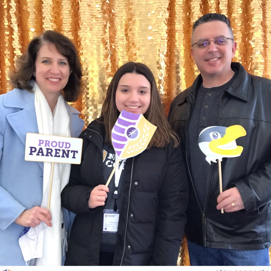 One more week til #NazBound Day #2! We can't wait to meet more future Flyer families 😎🦅