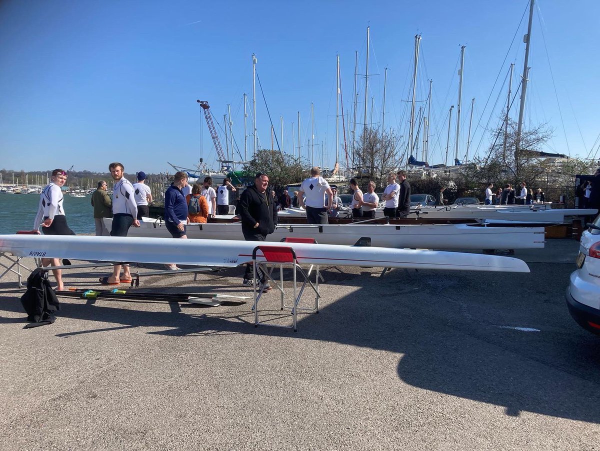 coaliesrowing's tweet photo. Plenty of Coalporters crews boating for BTC head today. Massive congratulations to Southampton for making the final 4 for the city of culture bid. We turn 150 in 2025! @southampton2025 #makeitso #so25 https://t.co/Z5xE3t7EpR