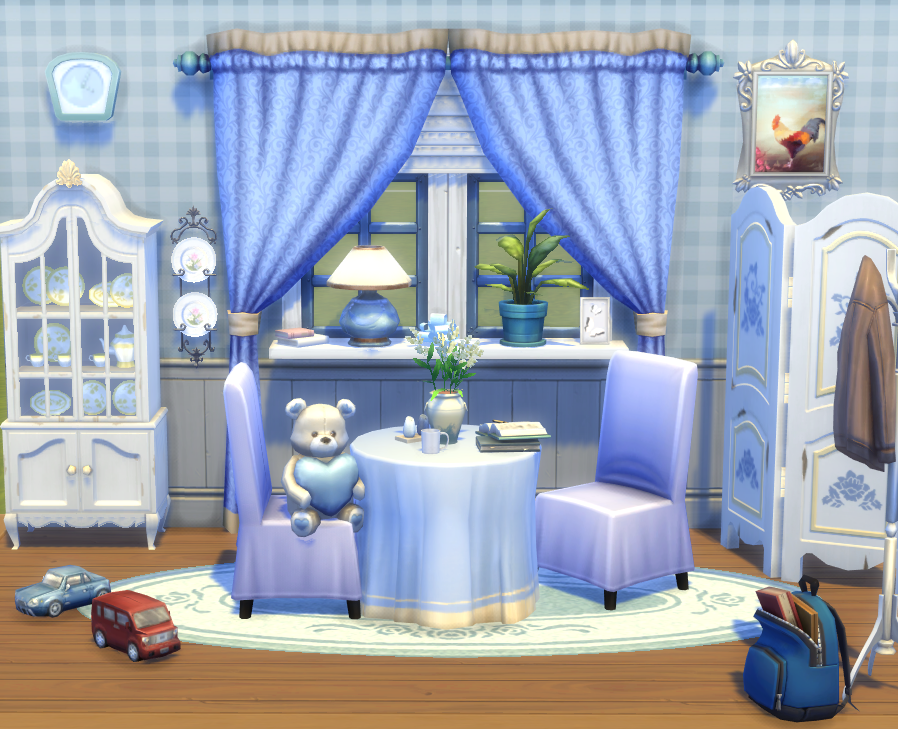 Eileen512Lai's tweet photo. Homework first, then play. #TheSims4 #TheSims #SimsBasegame @TheSimCommunity @SimsCreatorsCom https://t.co/jUKXGVSIR6