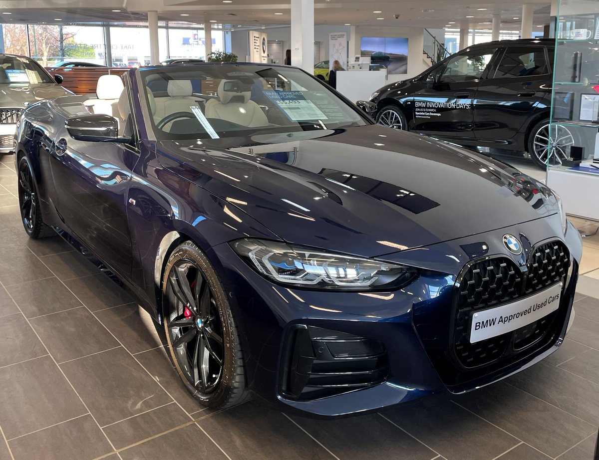 At Specialist Cars BMW we have a number of Approved Used BMWs in stock, which are available for immediate delivery.

With Summer on the way, get behind the wheel of a BMW 4 Series Convertible and discover a driving experience that is all about going the long way round.