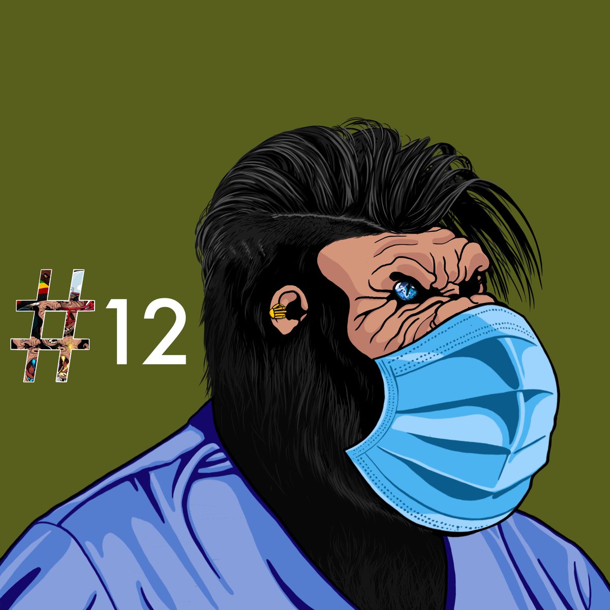 NGFTofficial's tweet photo. This is how our #12 Face looks like π¦
Get your own Nervous Gorilla Face
π’ Mint is Live on our website:
https://t.co/YRm1sYXu4r
and become a VIG
(Very Important Gorilla) that's how we call the Owners of our #NFTs
#NGFT #NFT #NFTCollection
#NFTCommunity #NFTcollectibles #News https://t.co/Jj2itaC6SJ