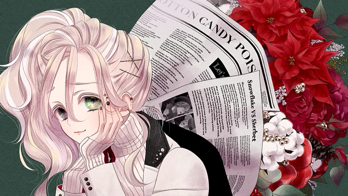 #三連休フォロワーさんが増える

よく描くうちの子でちょっとお便乗させて下さい～!
よろしくお願いします・:*+. 