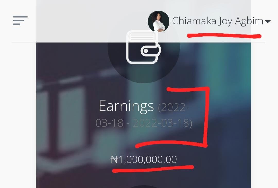 So I ended yesterday with 1 million..💪  Affiliate marketing is the game Changer.