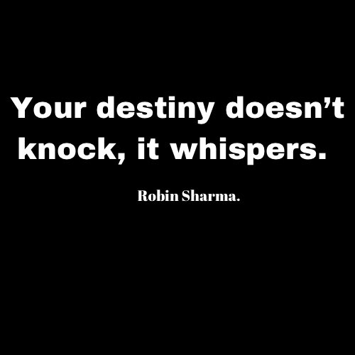 So true. Listen carefully and you will hear. #MotivationalQuotes #opportunity