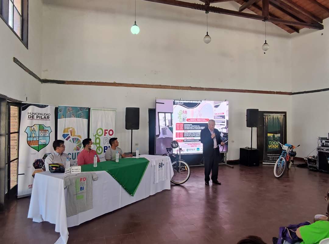 Se inició el Foro Paraguayo de Bicicletas - Edición #Pilar de la mano de la Asociación de Ciclistas Urbanos del Paraguay y la Municipalidad de Pilar. 🚴‍♀️🚵‍♀️🚲
