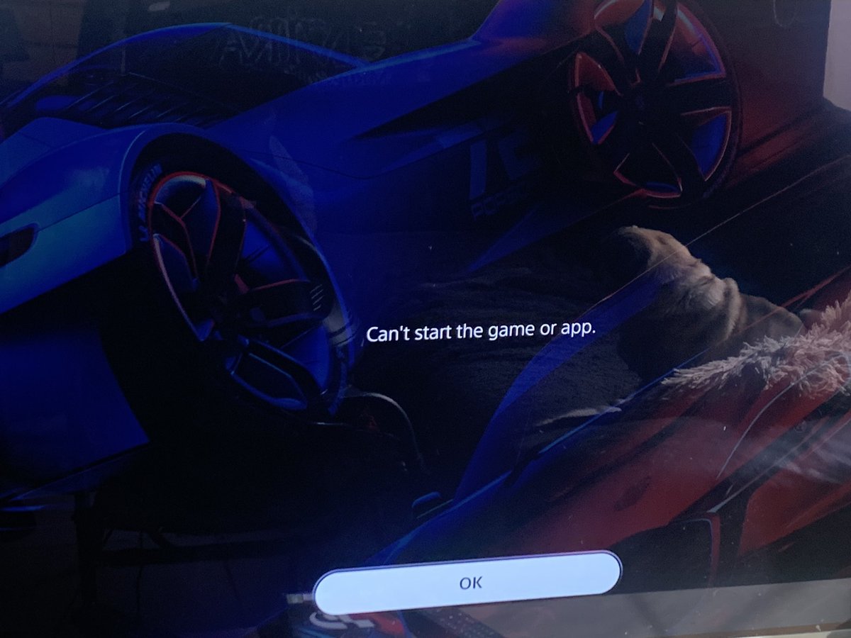 passius's tweet image. Now this game doesnt start up anymore? #GranTurismo7