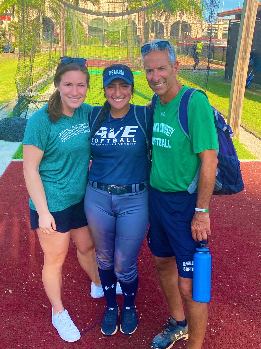 Had the privilege of watching <a href="/raymond2021/">KK_Raymond2021</a>, <a href="/cassidycarby/">cass</a> &amp; <a href="/marisamichi2020/">Marisa Michi</a> play yesterday! Incredibly proud of these girls. Can’t help but reflect on all the hard work they put in over the years to be on the field. It’s a roller coaster but it’s worth it! 💚 so proud of you!