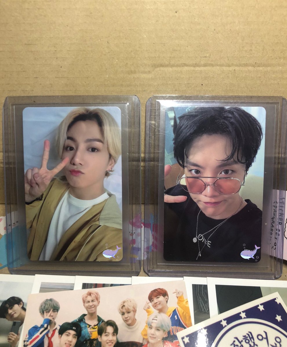 BANGSIMCART's tweet photo. 📬  BLONDE KOO &amp; HOBI SPECS HAVER! 😭

my most prio pcs are finally home!! thank u so much @bIackswankm for letting me adopt koobi for such a budget friendly price. the packaging is v secured, free sf pa &amp; super fast ng transaction!💜

#bnwkmfeedbacks
— [♡] ;{#bangsimcartmails} https://t.co/CpWvWGj1Al