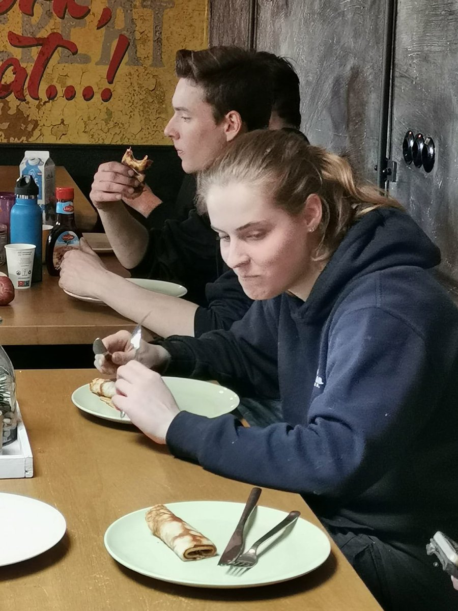 Was weer lekker dagje gisteren …. #Pannenkoekendag
