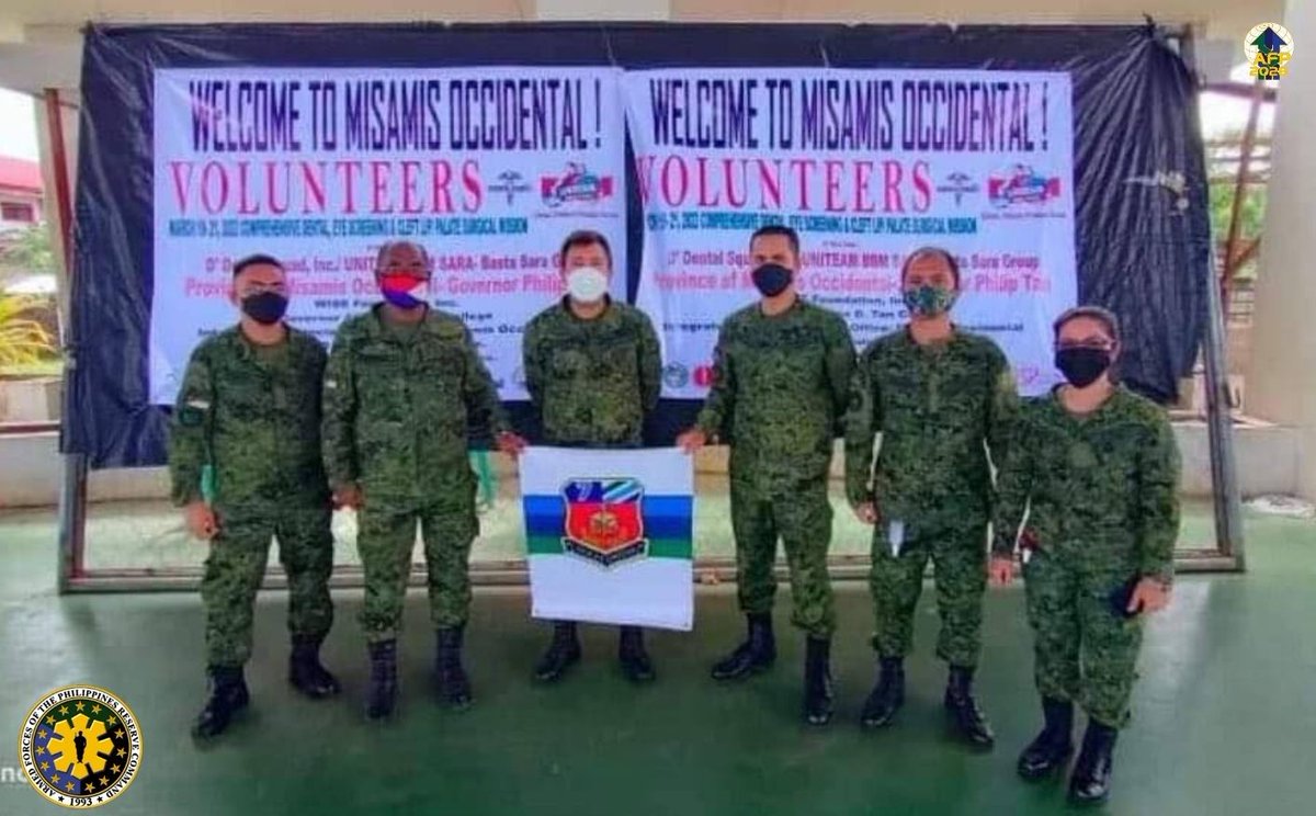 AFPRESCOfficial's tweet photo. The 7th TAS BDE (WesMin) conducted a Surgical, Medical and Dental program at Tangub City, Misamis Occidental from 19-21 March 2022 which benefitted indigents coming from 3  neighboring provinces, Misamis Occidental, Lanao Del Norte and Zambonga Del Sur. https://t.co/KO8IY9bEgI