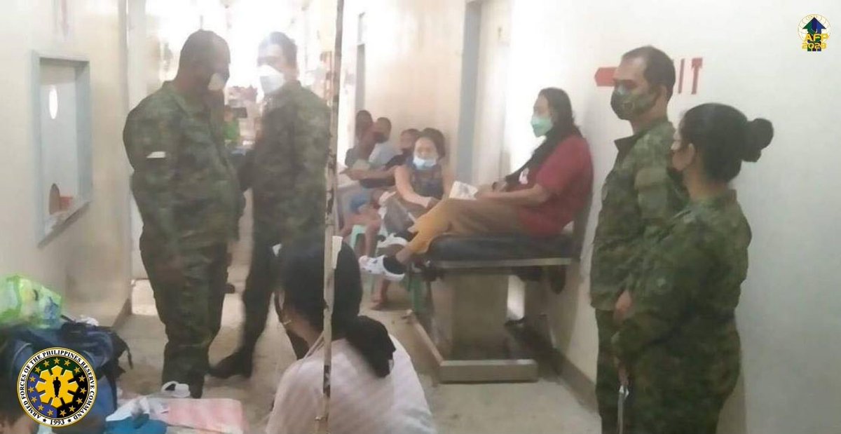 AFPRESCOfficial's tweet photo. The 7th TAS BDE (WesMin) conducted a Surgical, Medical and Dental program at Tangub City, Misamis Occidental from 19-21 March 2022 which benefitted indigents coming from 3  neighboring provinces, Misamis Occidental, Lanao Del Norte and Zambonga Del Sur. https://t.co/KO8IY9bEgI