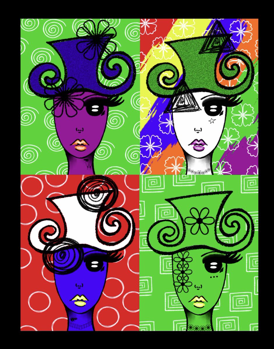 Fantasy Girl with Hat tweet media