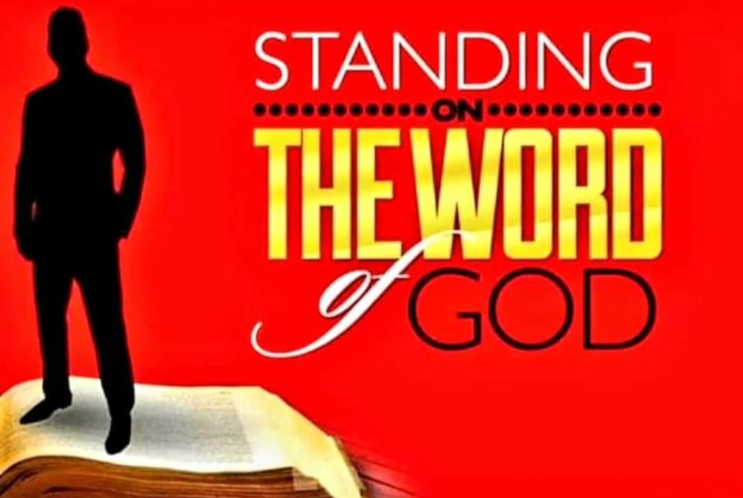 Ladymeraki1's tweet photo. As long as you stand on My Word, you'll weather every challenge and gain the victory in Me; for My Word shall "never" fail!🕊  
#KeepStandingStrong

~God~ https://t.co/9wDy8fM8bb