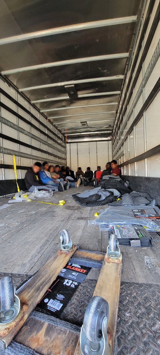 USBPChiefLRT's tweet photo. Laredo Sector Agents rescue almost 200 undocumented individuals in 3 smuggling attempts in Laredo, Texas within 36 hours.
The smuggling scams resulted in 193 undocumented individuals being rescued. All subjects had no legal documentation to remain in the United States legally. https://t.co/qUkFEcNWV3