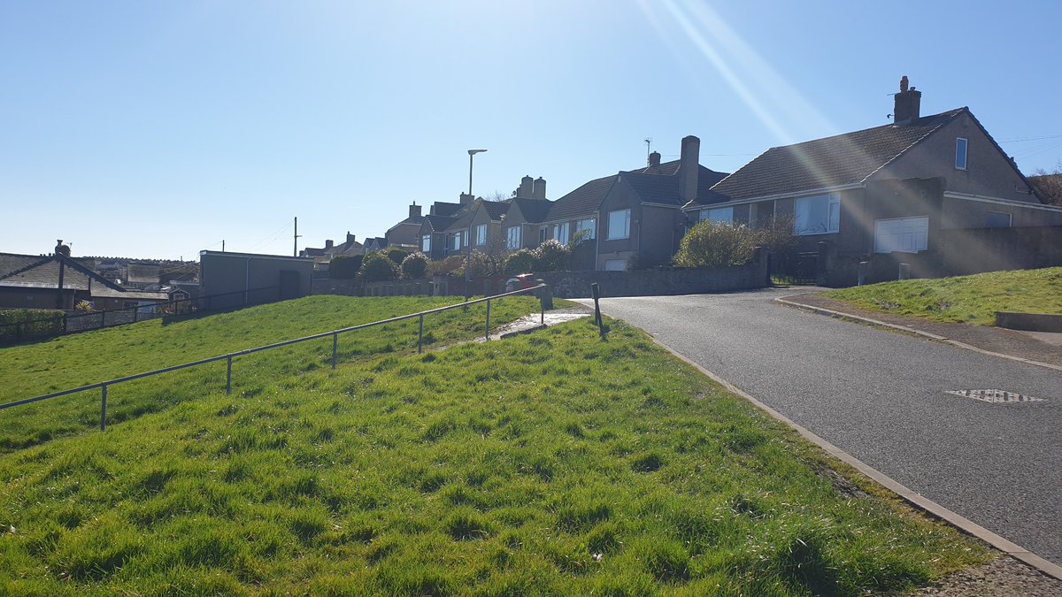 PCSO5303, Paul up on Kells in Whitehaven- what a nice day to do foot patrol