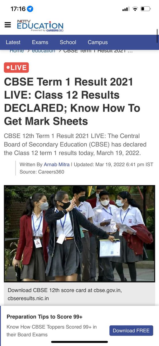 SahdevSurbhi's tweet photo. @cbseindia29 @ndtv @dpradhanbjp is it True ? Nothing on cbse website https://t.co/wv16I3uZZo