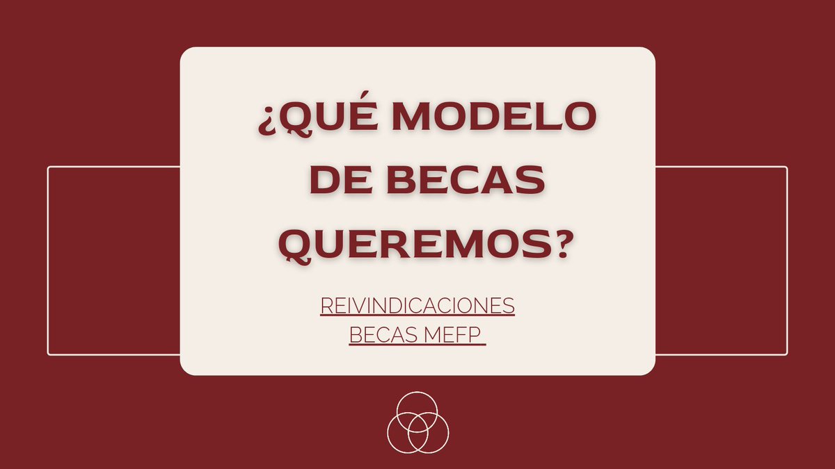 🔴 ¿Qué reivindicamos para que las becas respondan a las necesidades del estudiantado?
 
🔸 Eliminar todos los requisitos y criterios académicos en la obtención y reparto de la beca.
 
🔸 Igualar el % de créditos a superar en todas las ramas de conocimiento.