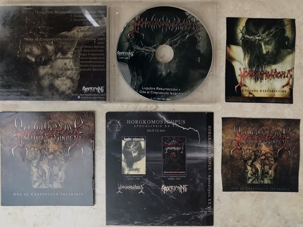Darkvalerious's tweet photo. #HORGKOMOSTROPUS (Honduras)
Demo referencial para una generacIón de metaleros de Centroamérica
Esta obra no escapa de la postverdad, muchas historias, anedoctas, rivalidades, traiciones, etc.
Este CD salió en 2016, reune los dos demos editados @Metalhearthn
#alprods https://t.co/ZzBeyvL4jX