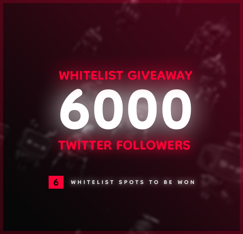 🎉6000 FOLLOWERS WHITELIST GIVEAWAY🎉

6X WL FOR SHARING THIS POST
1) Follow @bobotsnft
2) Join discord.gg/bobotsnft
2)❤️ &amp; 🔁 , Tag 6 Friends

Ends in 24hours - GL

#Arbitrum #WLGiveaway #NFTGiveaway