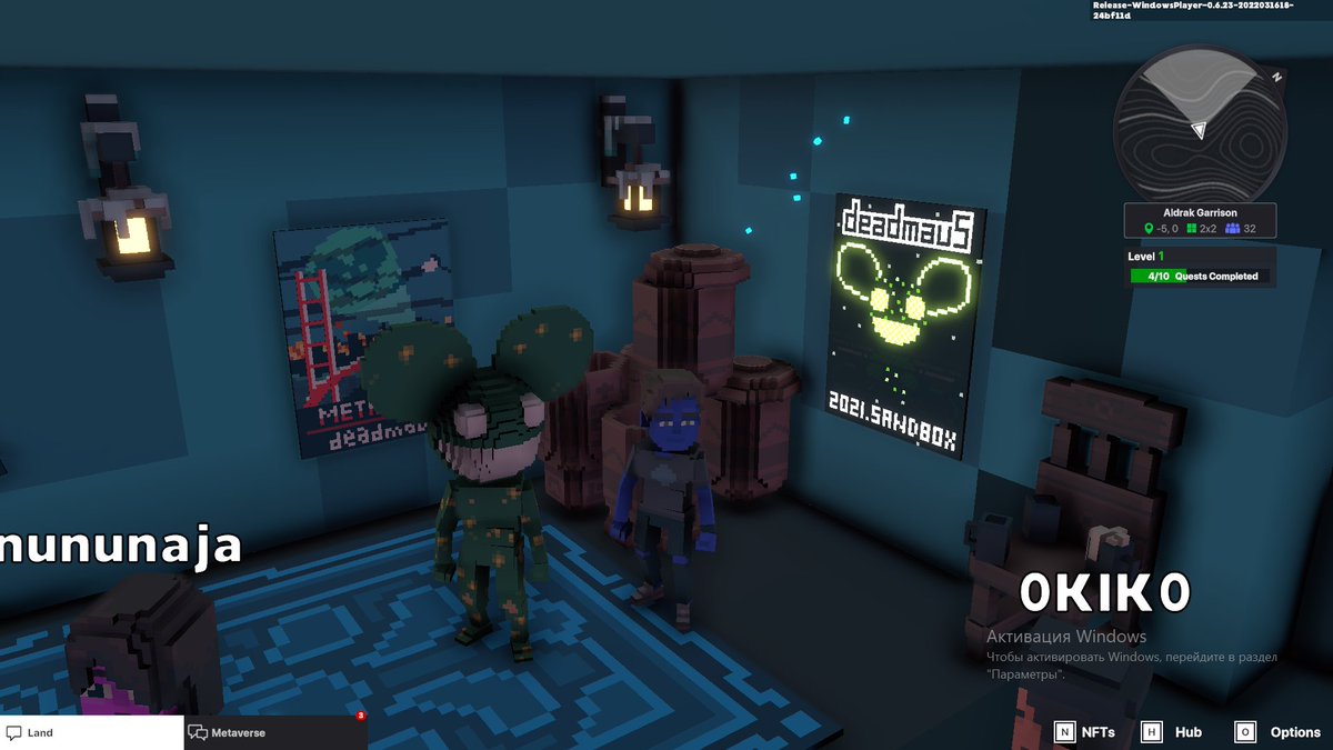StevenS81046469's tweet photo. @TheSandboxGame @deadmau5 I just participated in the daily #SandboxAlphaS2Contest for a chance to earn up to 1,000 $SAND! Starting March 17 - Selfie with Deadmau5. Check out my screenshot below!
👇 #SandboxAlphaS2 https://t.co/vscLG99uy8