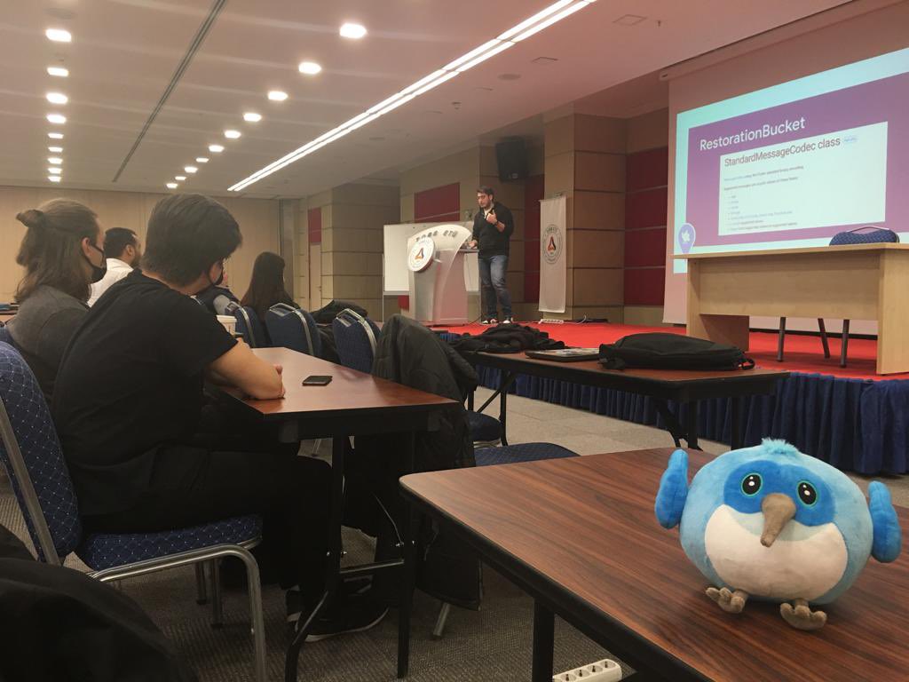 salihgueler's tweet photo. Today we had a great time at Flutter Festival Ankara. It was great to see a lot of people after a long time and meet new people as well :) Great job @gdgankara! #FlutterFestival #Flutter #FlutterMeetupNetwork https://t.co/anXzvDdETK