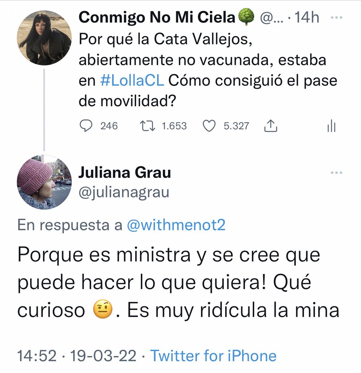 Pa esto hago estas polémicas 🤣