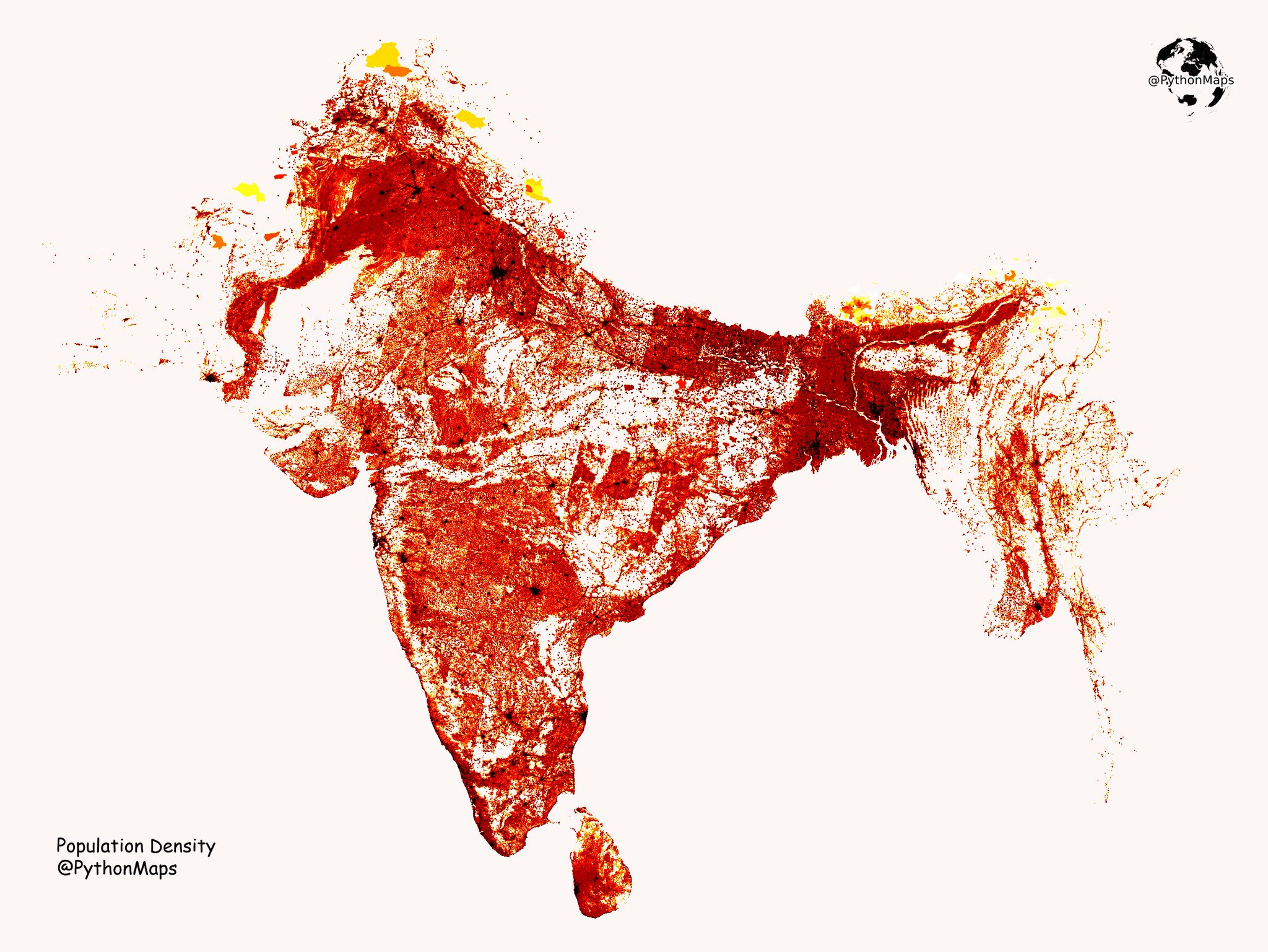Python Maps on Twitter: 